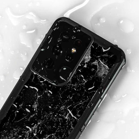 Crushed Black Galaxy S24 Ultra Waterproof Case