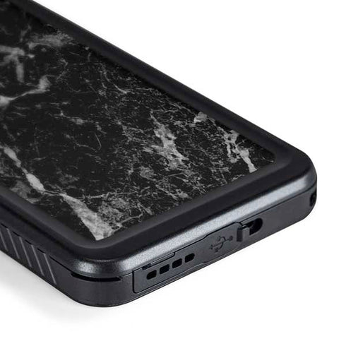 Crushed Black Galaxy S24 Waterproof Case