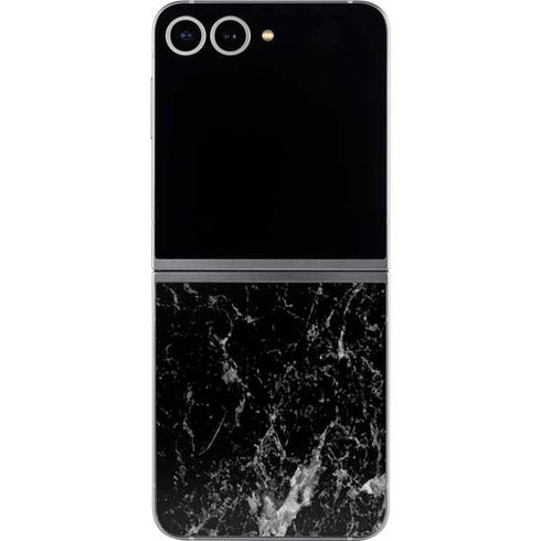 Crushed Black Galaxy Z Flip6 Skin