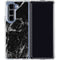 Crushed Black Galaxy Z Fold5 5G Clear Case
