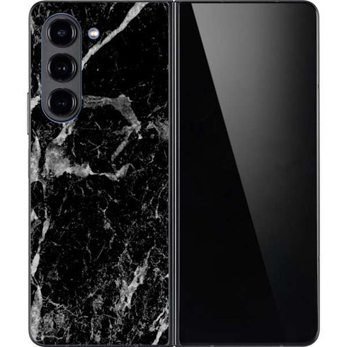 Crushed Black Galaxy Z Fold5 5G Skin