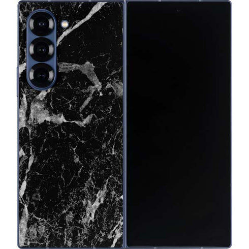 Crushed Black Galaxy Z Fold6 Skin