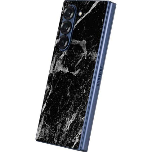 Crushed Black Galaxy Z Fold6 Skin