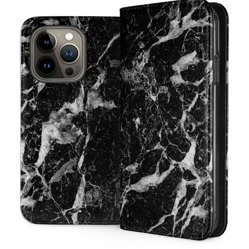 Crushed Black iPhone 13 Pro Folio Case