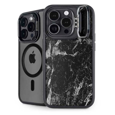 Crushed Black iPhone 14 Pro Max Kickstand Case