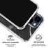 Crushed Black iPhone 15 Clear Case