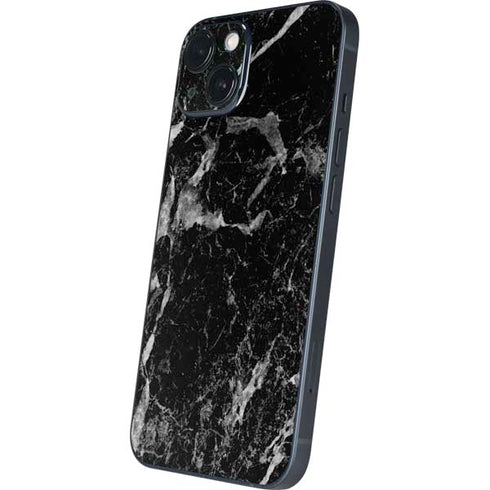 Crushed Black iPhone 15 Skin