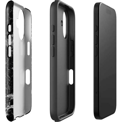 Crushed Black iPhone 16 Plus Impact Case