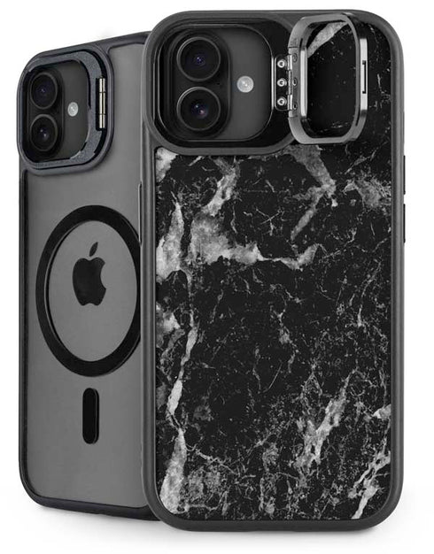 Crushed Black iPhone 16 Plus Kickstand Case