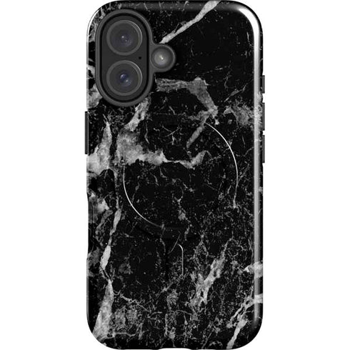 Crushed Black iPhone 16 Plus Magsafe Impact Case