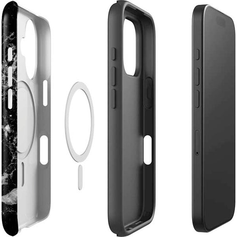 Crushed Black iPhone 16 Plus Magsafe Impact Case