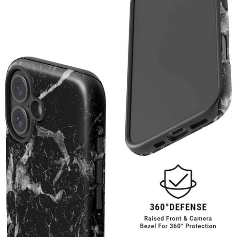 Crushed Black iPhone 16 Plus Magsafe Impact Case