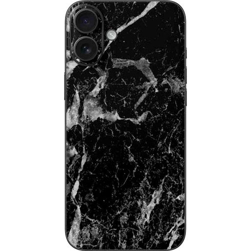 Crushed Black iPhone 16 Plus Skin
