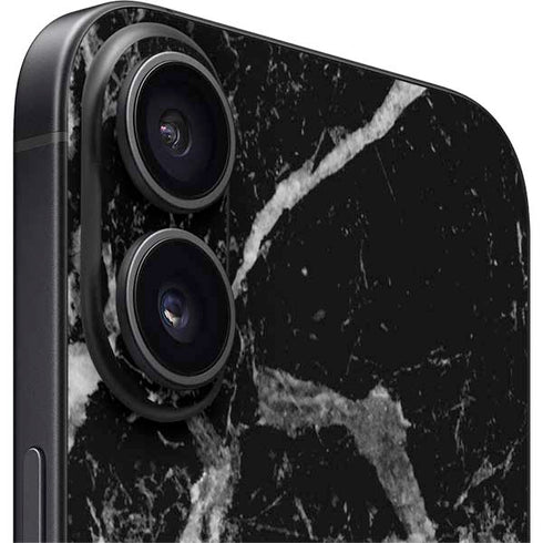 Crushed Black iPhone 16 Skin