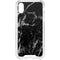 Crushed Black iPhone XS Clear Case