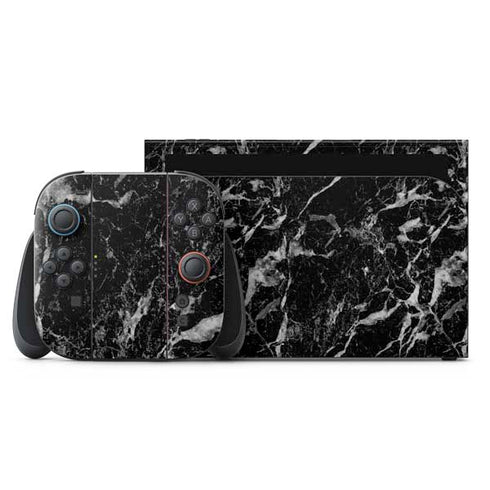 Crushed Black Nintendo Switch 2 (2025) with Joy-Con Skin