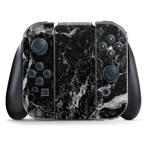 Crushed Black Nintendo Skins