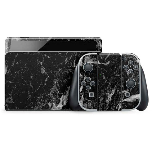 Crushed Black Nintendo Skins