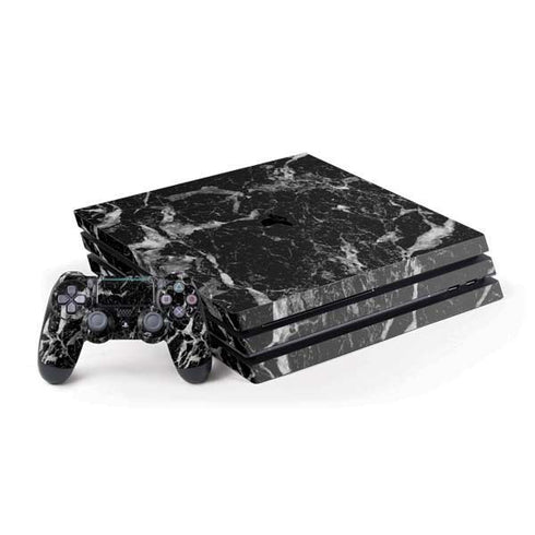 Crushed Black PlayStation PS4 Skins