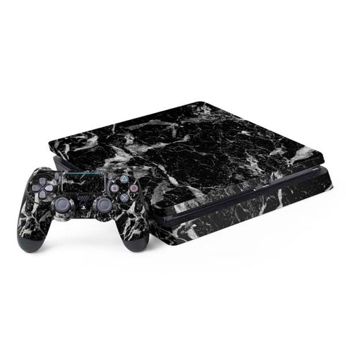 Crushed Black PlayStation PS4 Skins