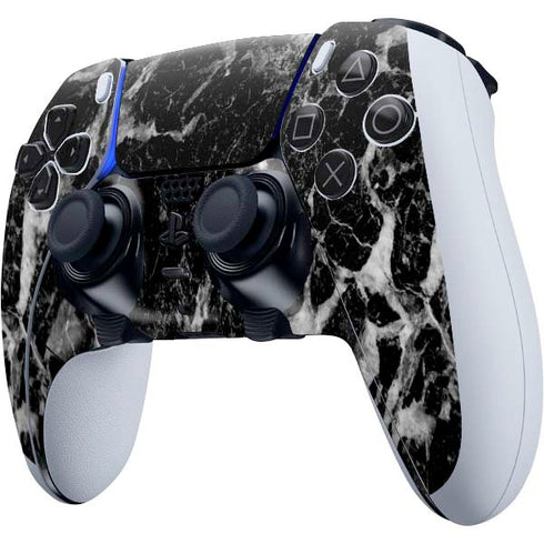 Crushed Black PS5 DualSense Edge Pro Controller Skin