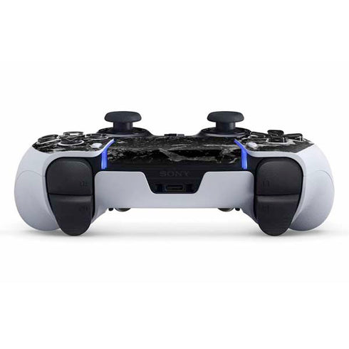 Crushed Black PS5 DualSense Edge Pro Controller Skin