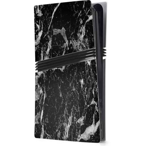 Crushed Black PS5 Pro Console Skin