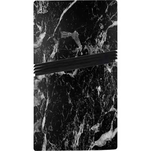 Crushed Black PS5 Pro Console Skin