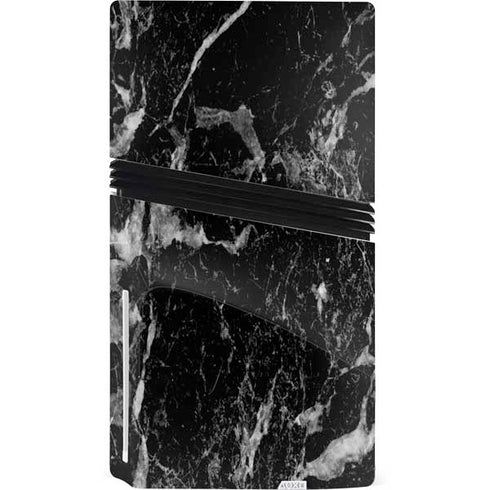 Crushed Black PS5 Pro Disk Console Skin