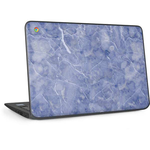 Crushed Blue HP Chromebook Skin