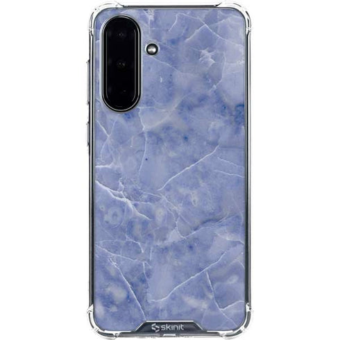 Crushed Blue Galaxy A36 5G Clear Case