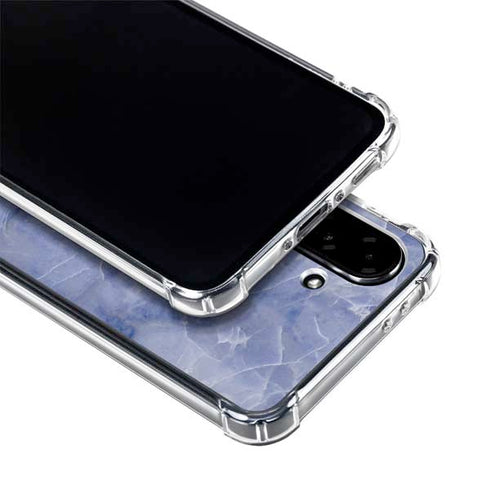 Crushed Blue Galaxy A36 5G Clear Case