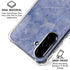 Crushed Blue Galaxy A36 5G Clear Case