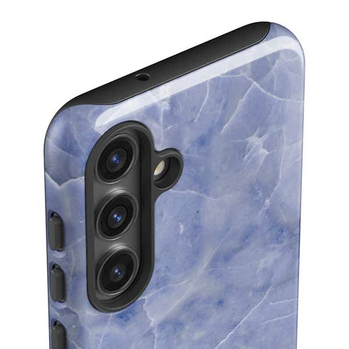 Crushed Blue Galaxy S25 Plus Impact Case