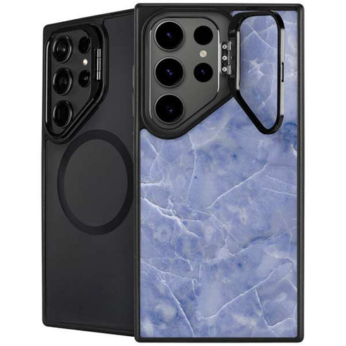 Crushed Blue Galaxy Cases