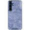 Crushed Blue Galaxy S25 Plus Clear Case
