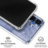 Crushed Blue Galaxy S25 Plus Clear Case