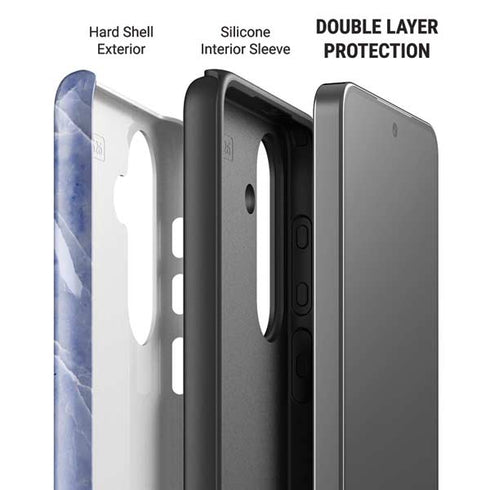 Crushed Blue Galaxy S26 Impact Case
