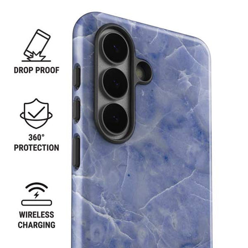 Crushed Blue Galaxy S26 Plus Impact Case