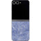 Crushed Blue Galaxy Z Flip6 Skin