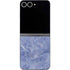 Crushed Blue Galaxy Z Flip6 Skin