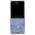 Crushed Blue Galaxy Z Flip6 Clear Case