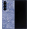 Crushed Blue Galaxy Z Fold6 Skin