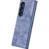 Crushed Blue Galaxy Z Fold6 Skin