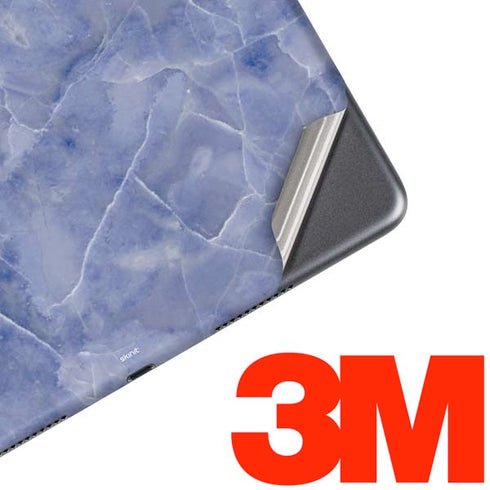 Crushed Blue iPad Skins