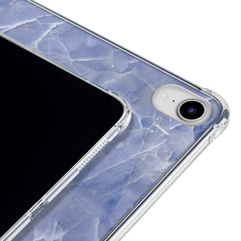 Crushed Blue iPad 11th Gen (2025) Clear Case