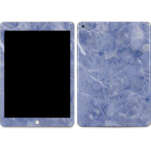 Crushed Blue Apple iPad Skin