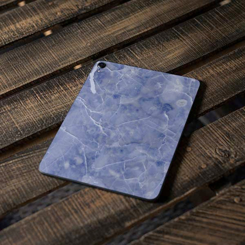 Crushed Blue Apple iPad Pro Skin