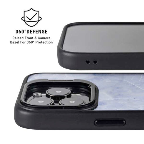 Crushed Blue iPhone 13 Pro Kickstand Case