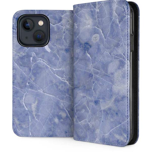 Crushed Blue iPhone 14 Folio Case